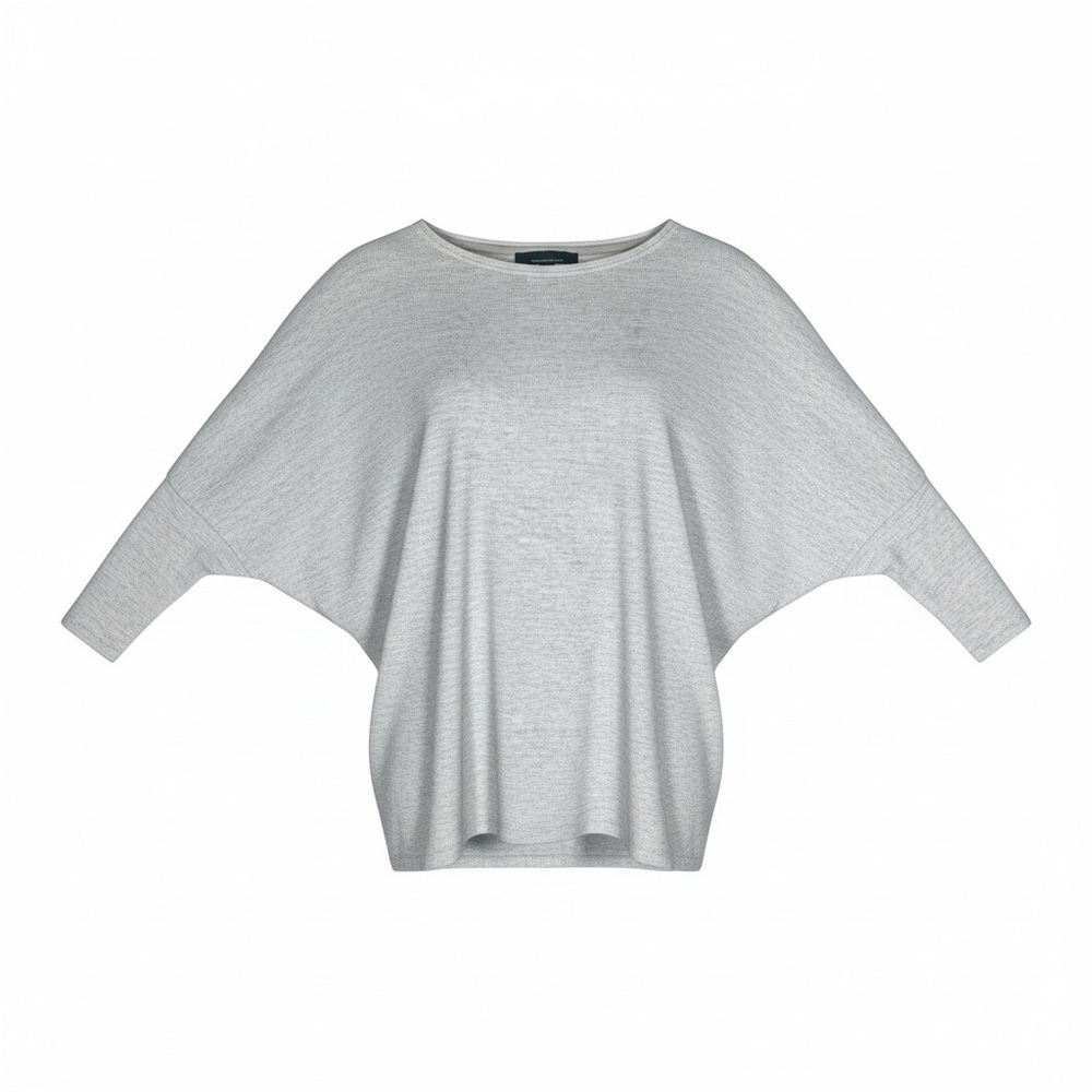 White House Black Market Batwing Blouse Heather Beige Size Extra Small